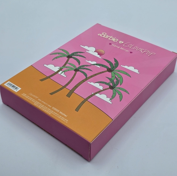 Colourpop x Barbie Pink Heart Hand Mirror - Picture 2 of 4